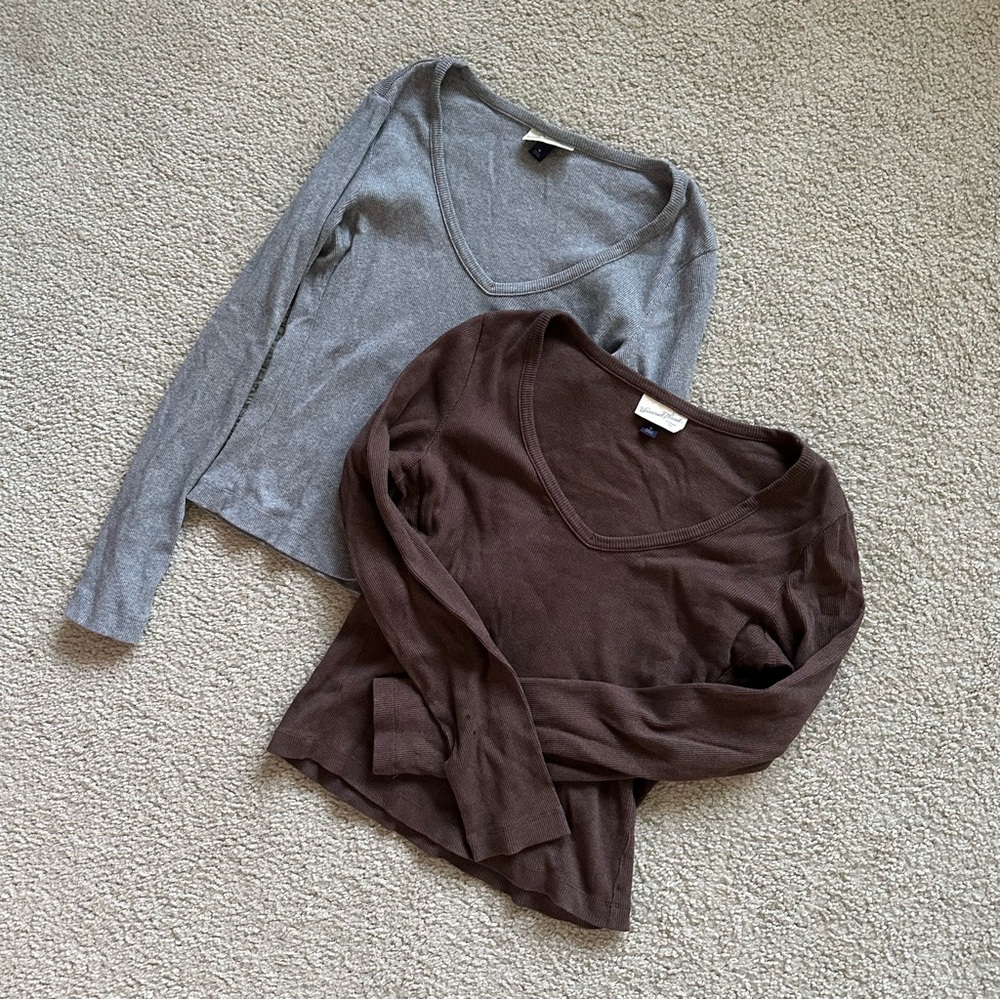 Universal thread ribbed long sleeve bundle